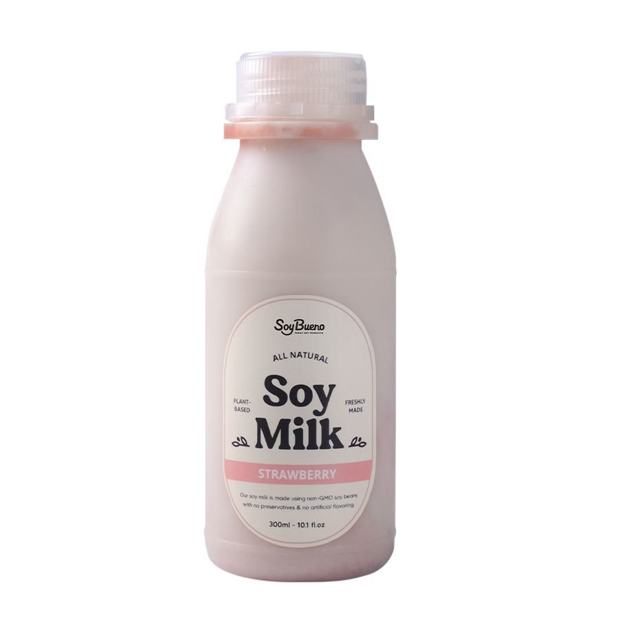 Strawberry Soy Milk Soy Bueno